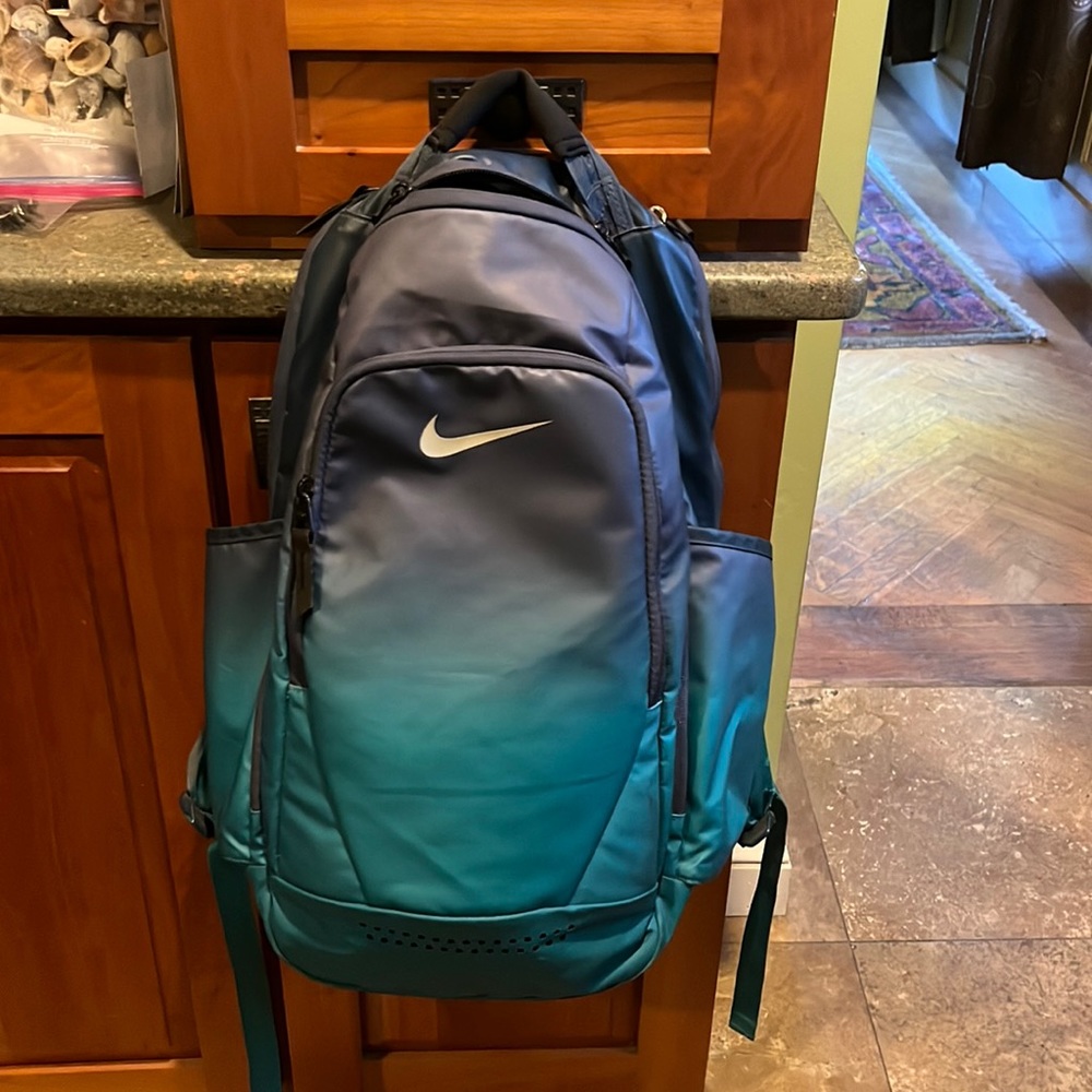 Nike blue ombré backpack in great condition